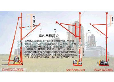 點擊查看詳細信息<br>標題：華友機械室內(nèi)外通用小吊機 閱讀次數(shù)：8275